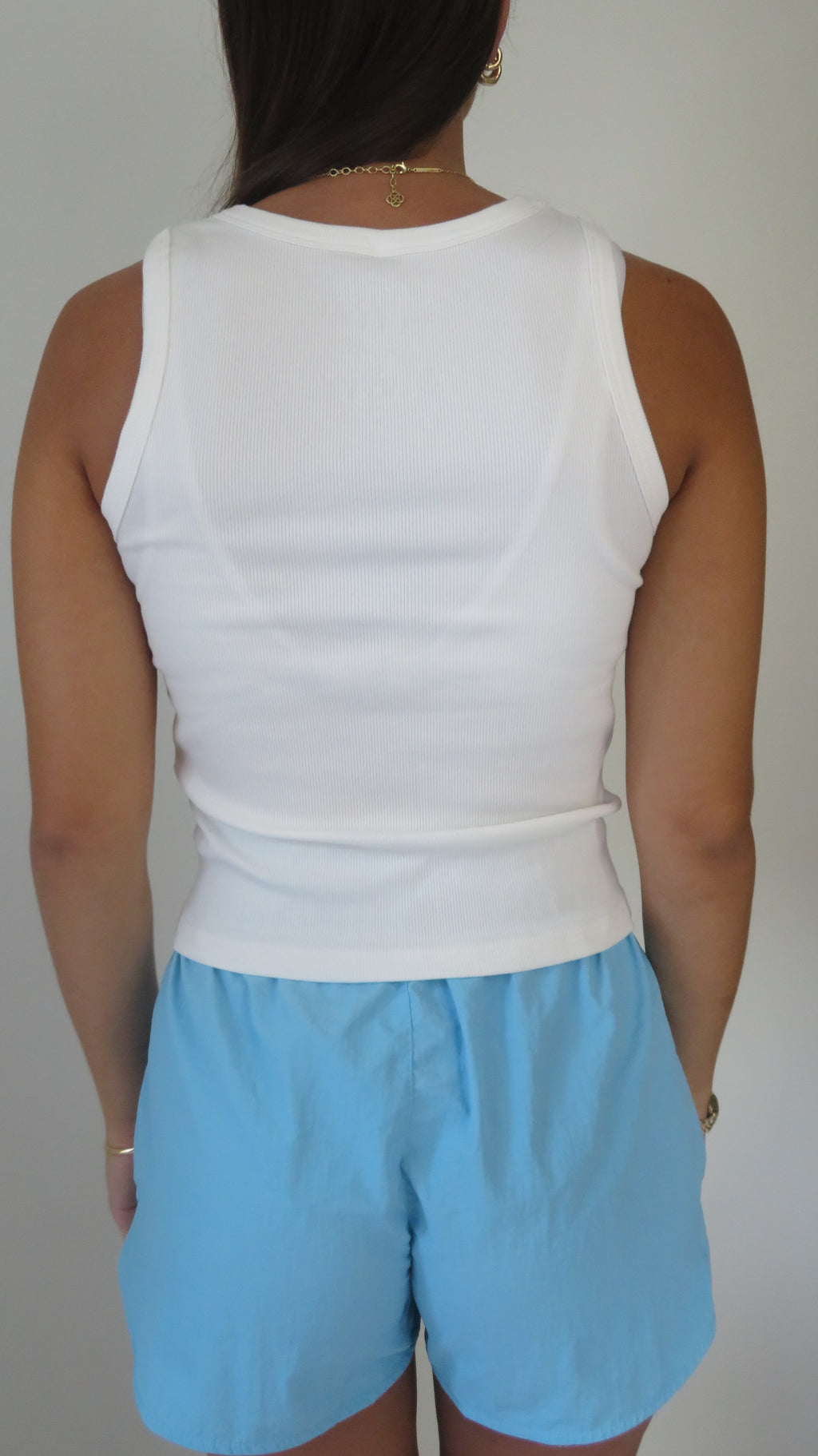 LuLu Mac Tank Top - White