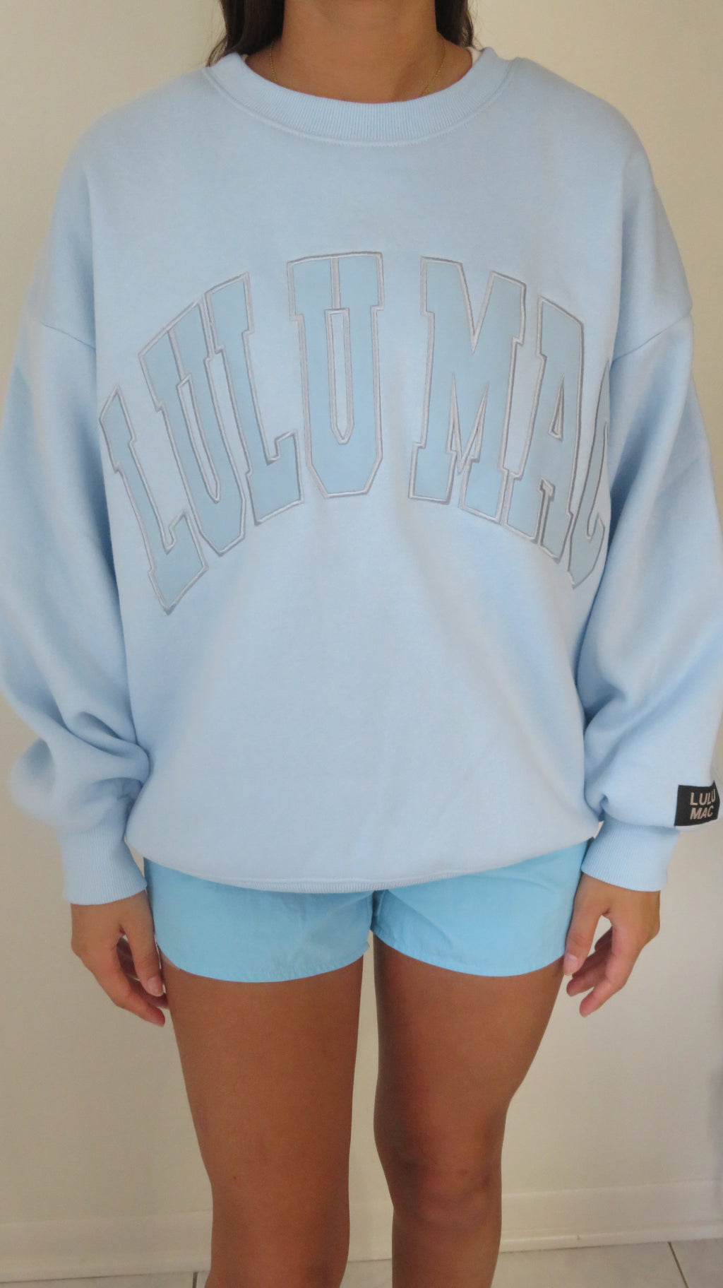 Lulu Mac Sweatshirt - Light Blue