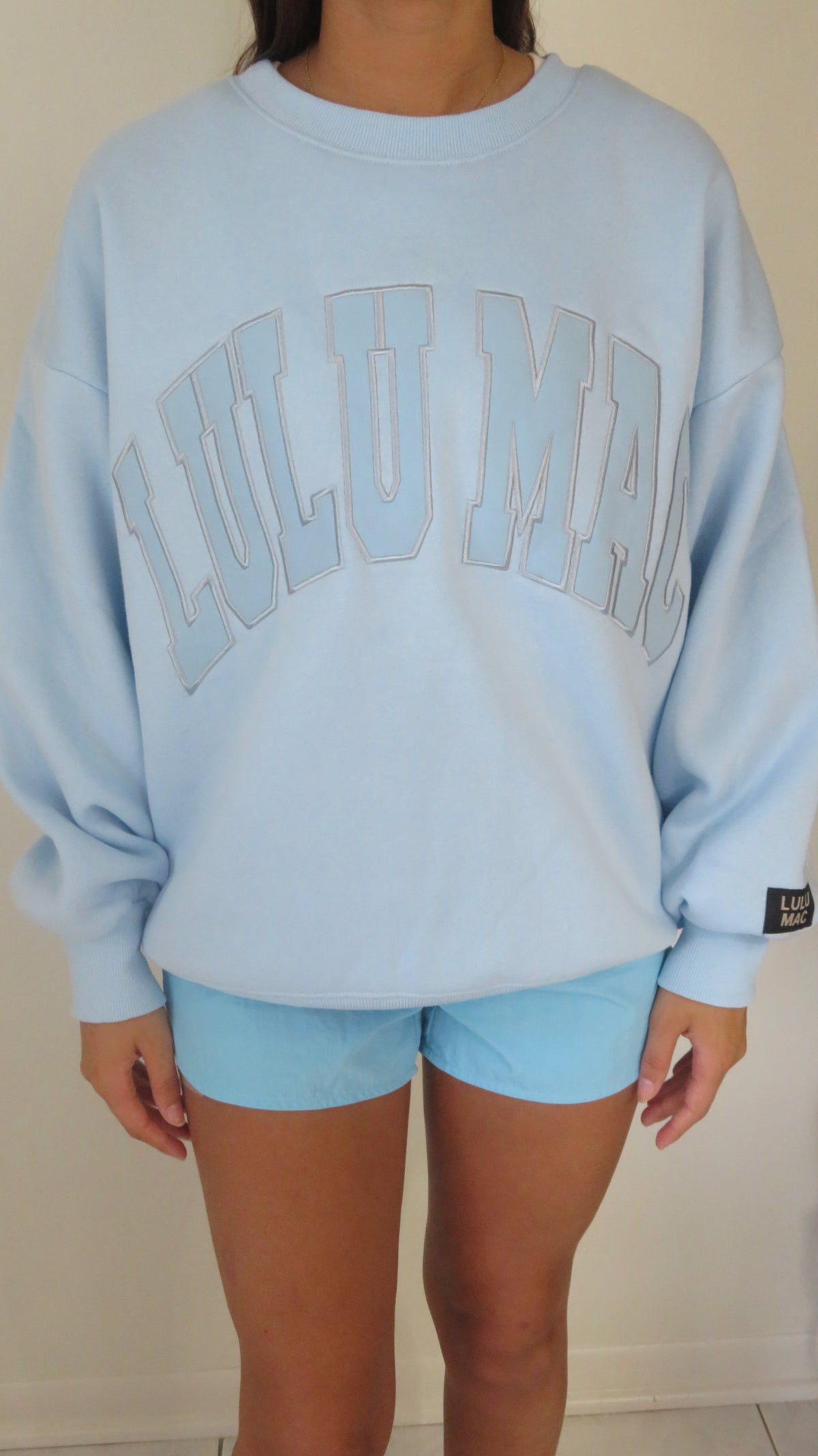 Lulu Mac Sweatshirt - Light Blue