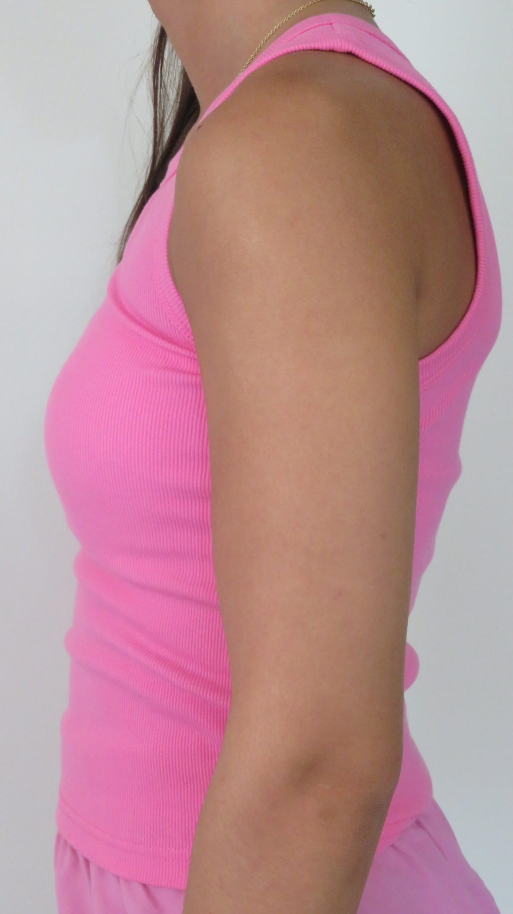 Lulu Mac Tank Top - Bubblegum Pink