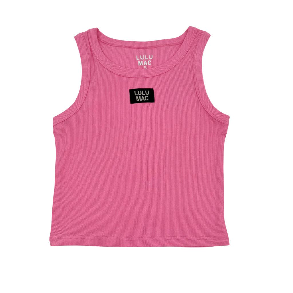 Lulu Mac Tank Top - Bubblegum Pink